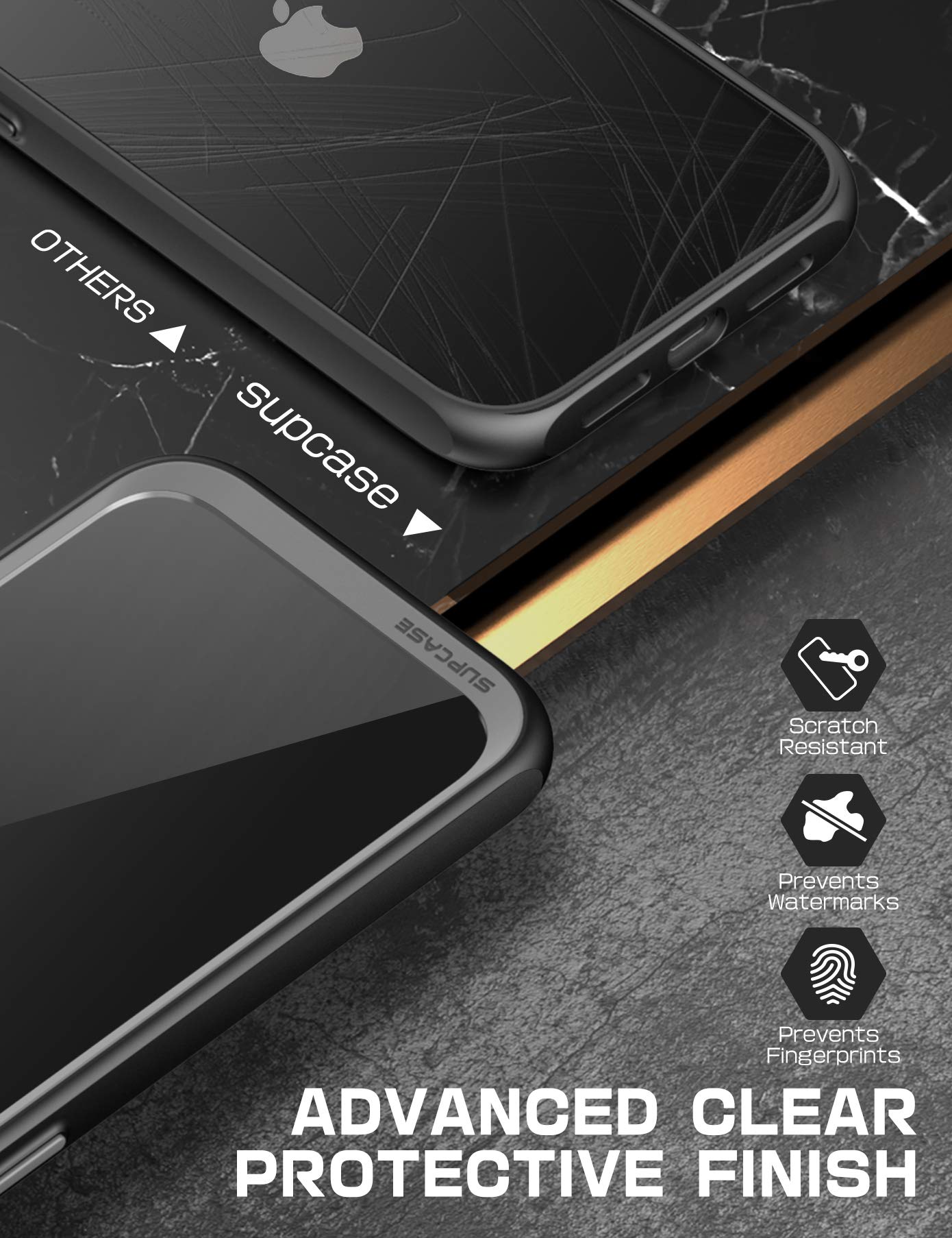 SUPCASE Unicorn Beetle Style Series Case Designed for iPhone 12 Mini (2020 Release) 5.4 Inch , Premium Hybrid Protective Clear Case (Black) - Image 6